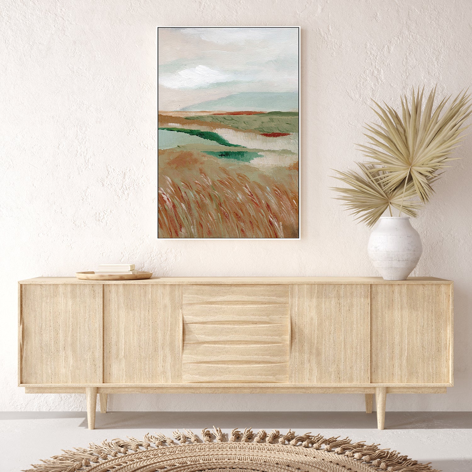 wall-art-print-canvas-poster-framed-Wheat Meadow, Style B , By Nikita Jariwala-7