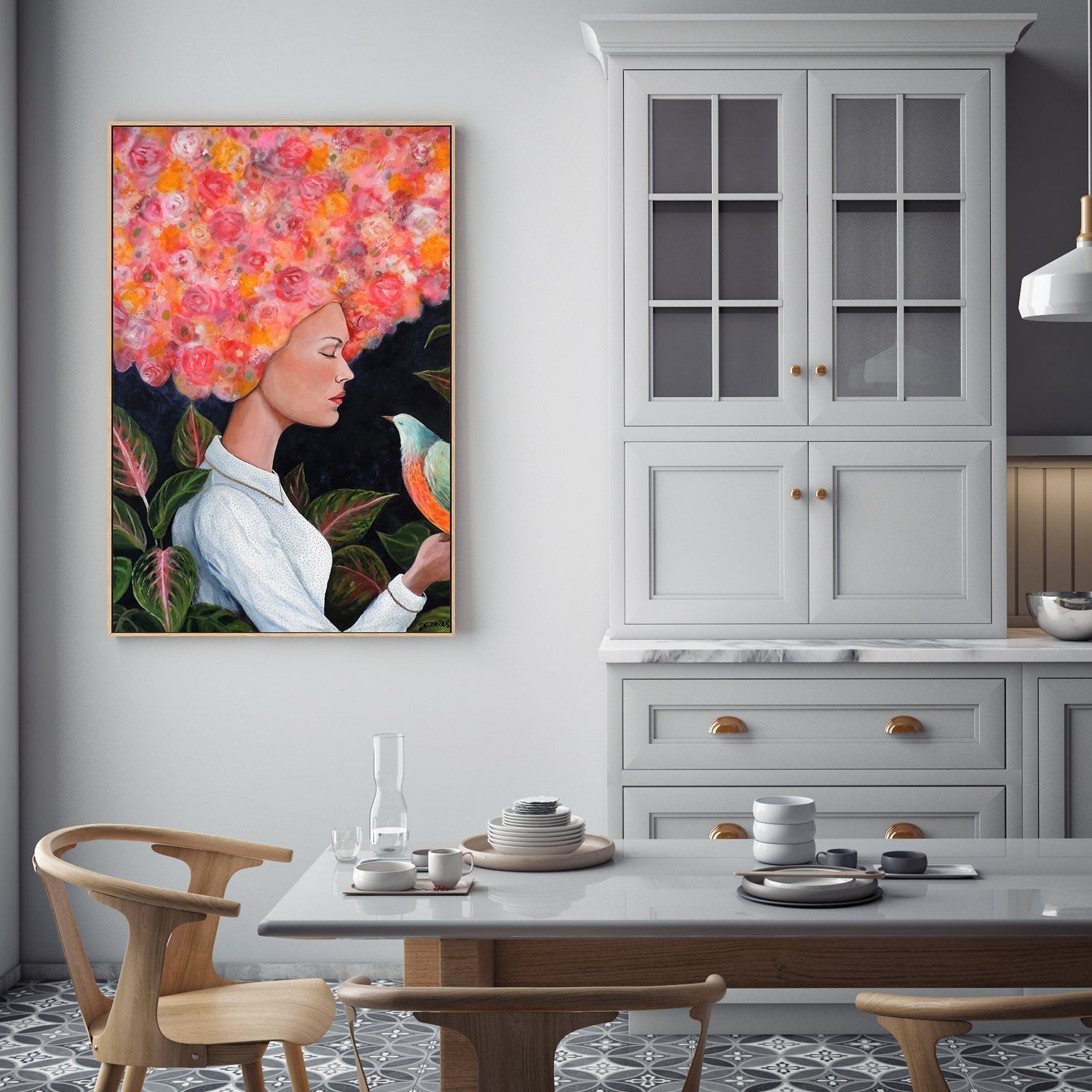 wall-art-print-canvas-poster-framed-When The Student Is Ready, The Master Appears-by-Sylvie Demers-Gioia Wall Art