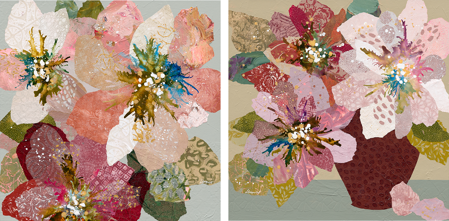 wall-art-print-canvas-poster-framed-When You Smile Like That & Daisy Jane, Set Of 2 , By Leanne Daquino-1