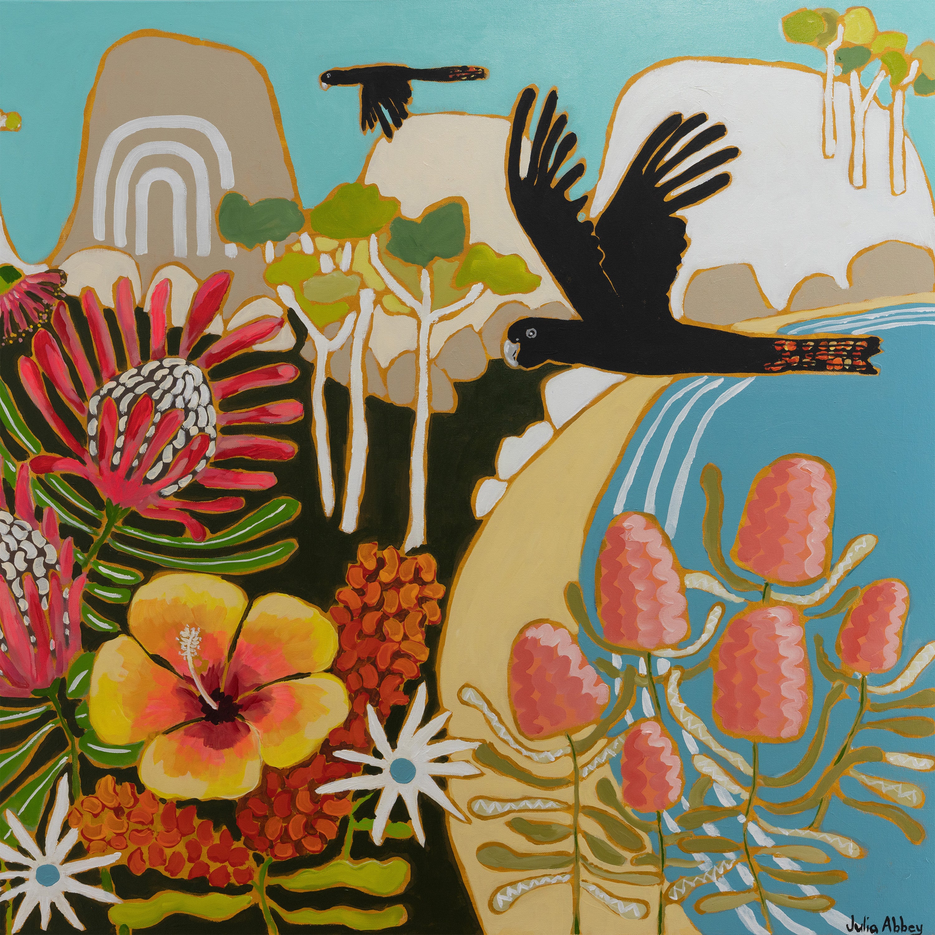 wall-art-print-canvas-poster-framed-Where the Bush Meets the Coast-1