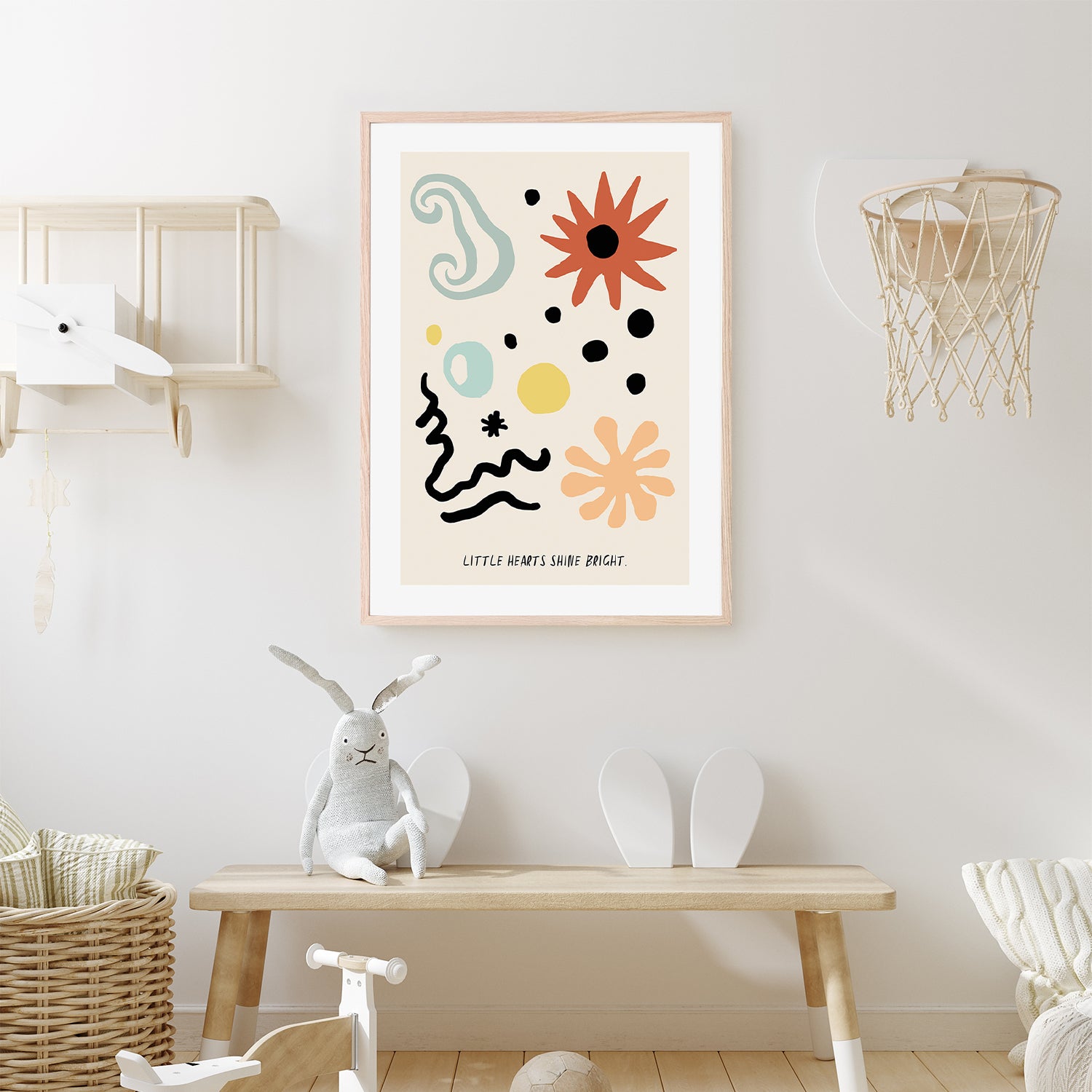 wall-art-print-canvas-poster-framed-Whimsical Shapes Dance-7