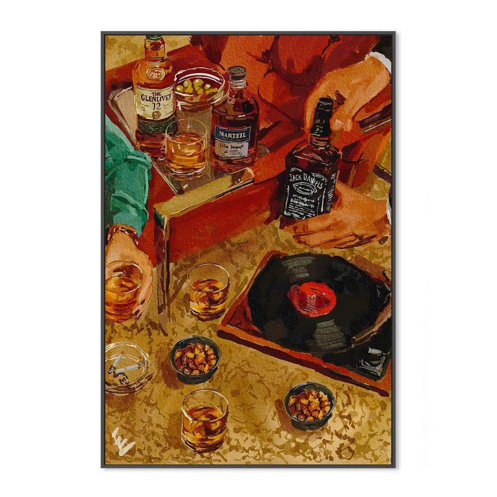 wall-art-print-canvas-poster-framed-Whiskey tasting-3
