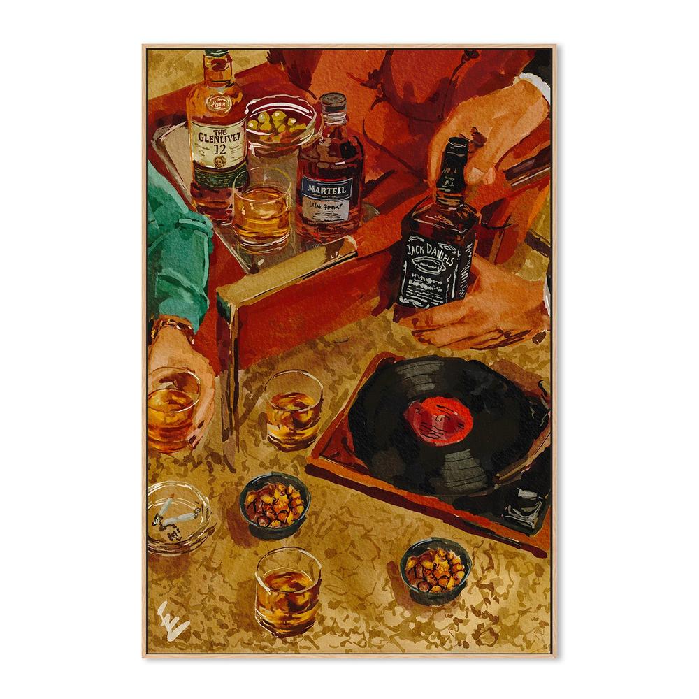 wall-art-print-canvas-poster-framed-Whiskey tasting-4