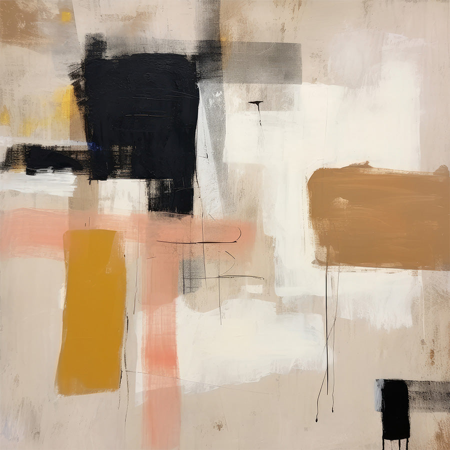 wall-art-print-canvas-poster-framed-Whispered Tones, Style B-1