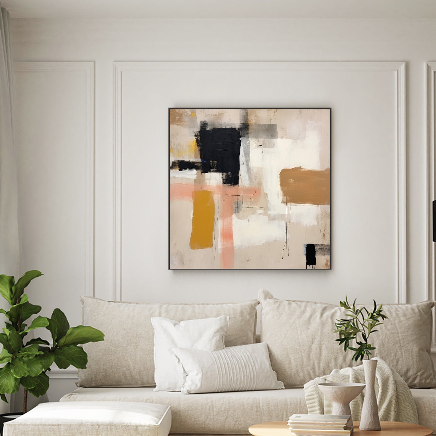 wall-art-print-canvas-poster-framed-Whispered Tones, Style B-2