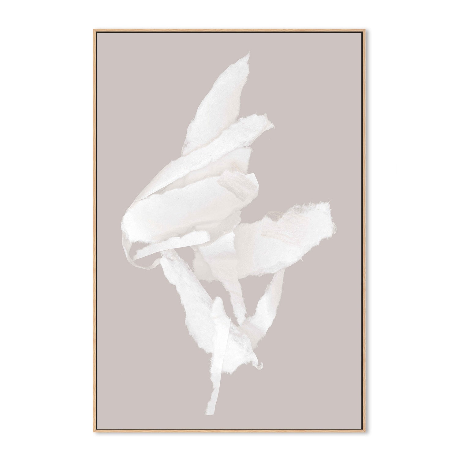 wall-art-print-canvas-poster-framed-Whispering Paper, Style B-4