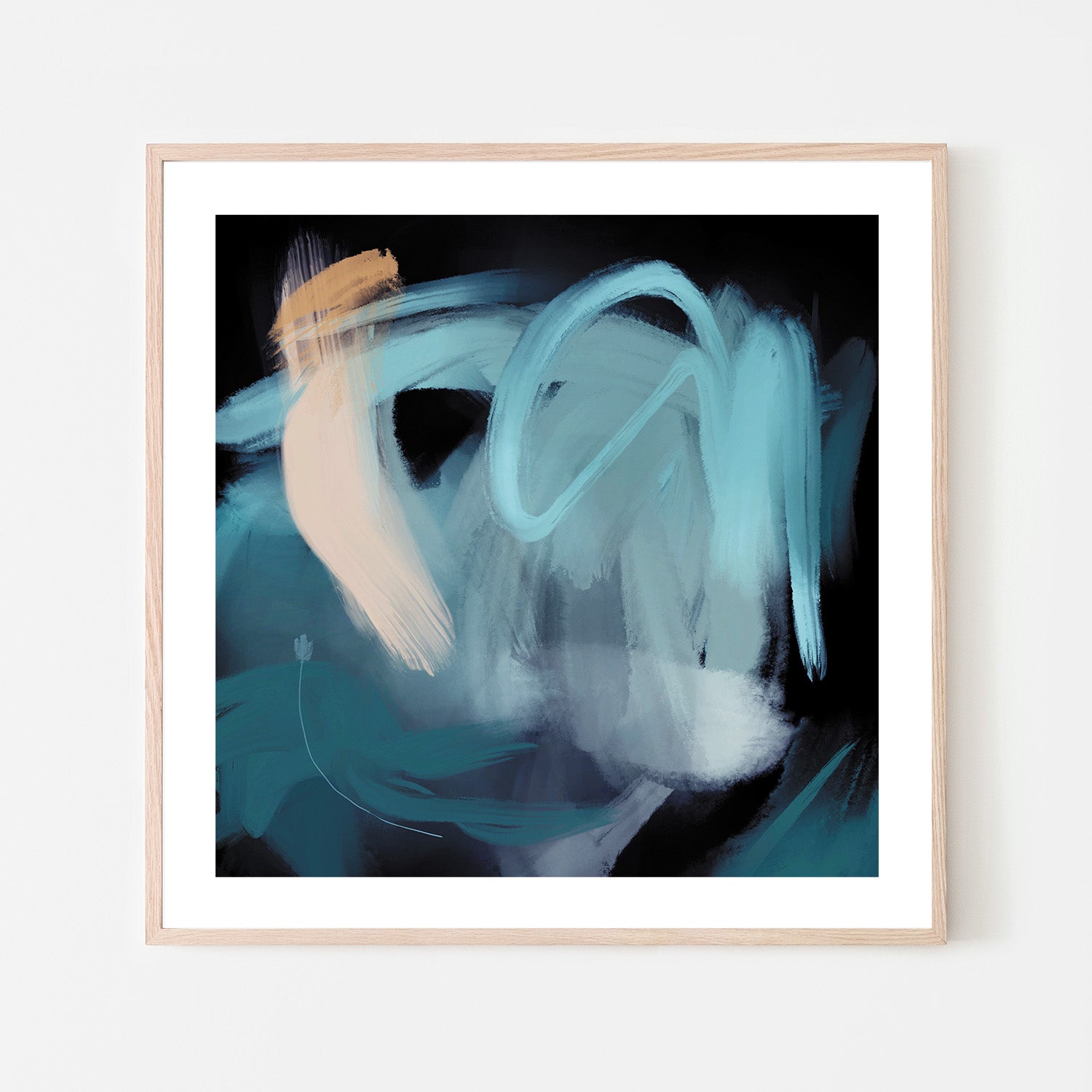 wall-art-print-canvas-poster-framed-Whispers of the Ocean , By Rohan Sharma-6