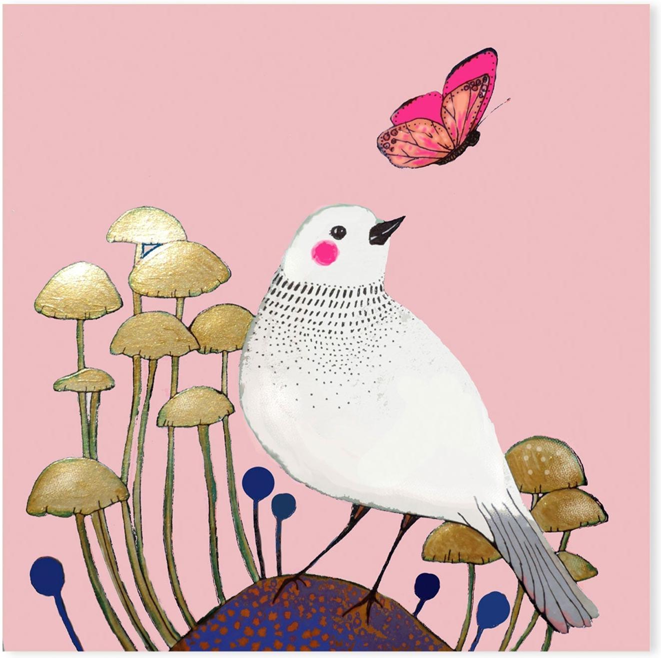 White Bird By Sylvie Demers Wall Art Canvas Print Poster Range Of white-bird-by-sylvie-demers-wall-art-canvas-print-poster-range-of