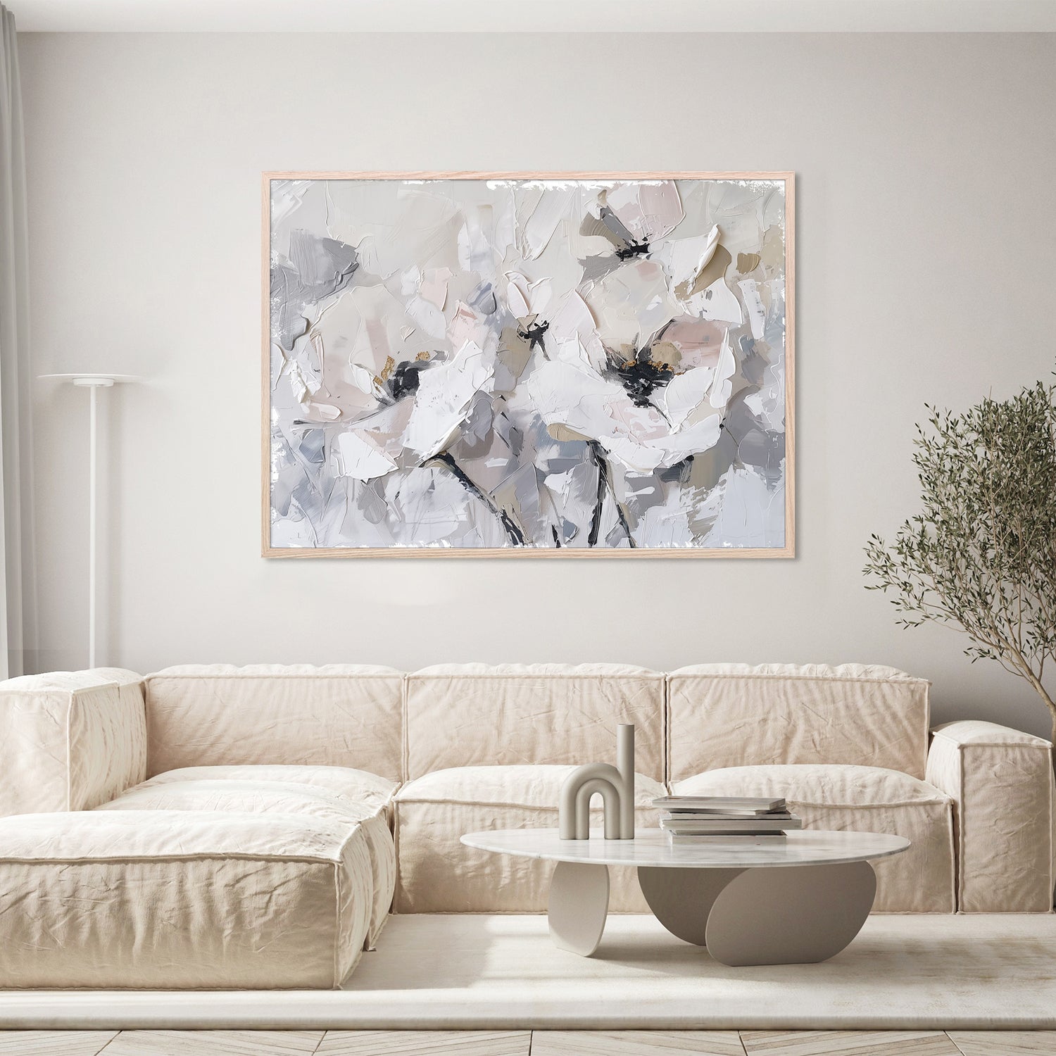 wall-art-print-canvas-poster-framed-White Blossoms-8