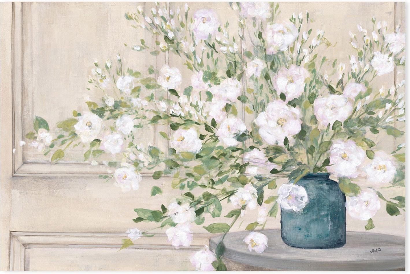 wall-art-print-canvas-poster-framed-White Bouquet-by-Julia Purinton-Gioia Wall Art