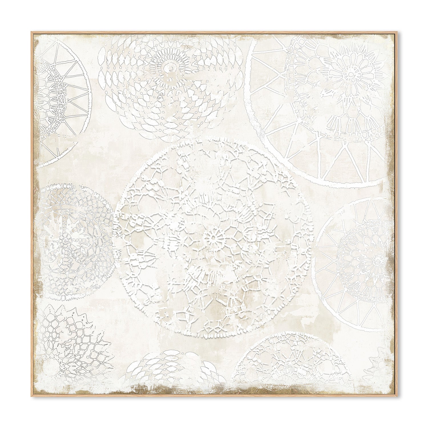 wall-art-print-canvas-poster-framed-White Lace , By Tom Reeves-4