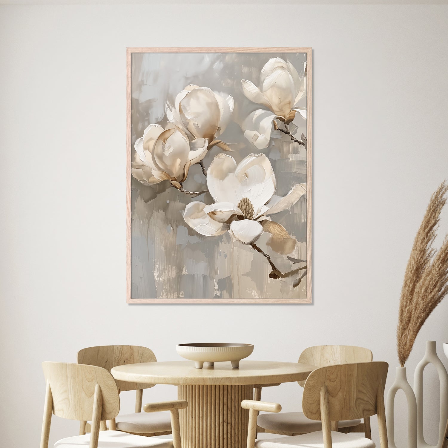 wall-art-print-canvas-poster-framed-White Magnolias-7