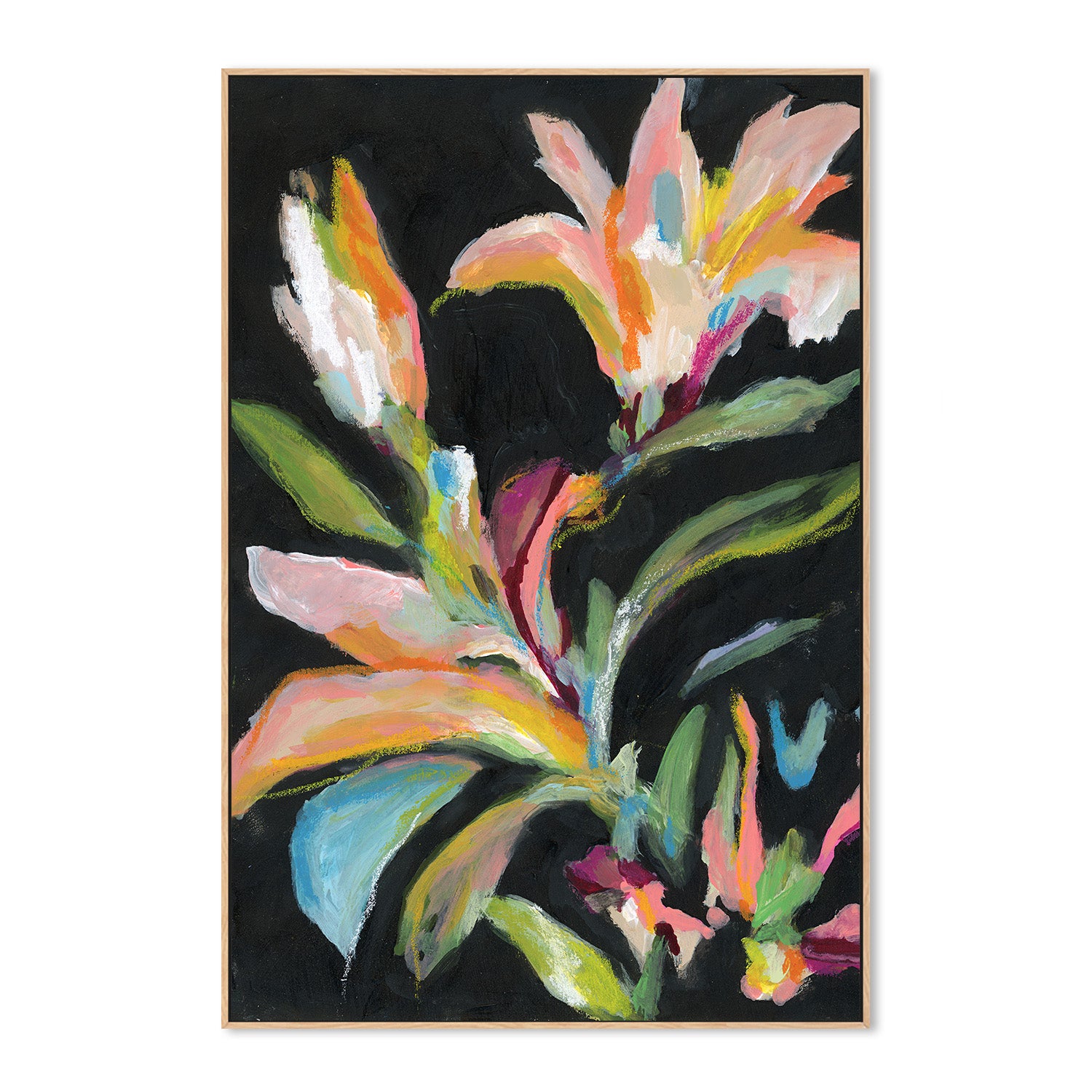 wall-art-print-canvas-poster-framed-Wild Bloom-4