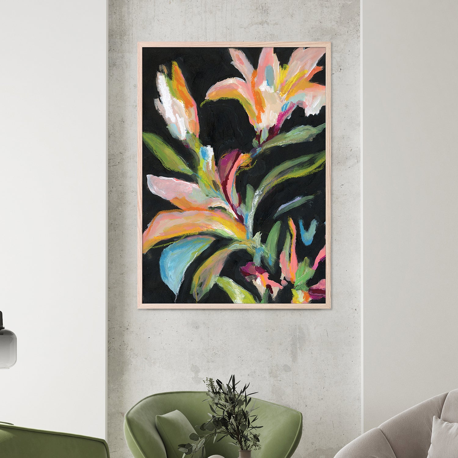 wall-art-print-canvas-poster-framed-Wild Bloom-7