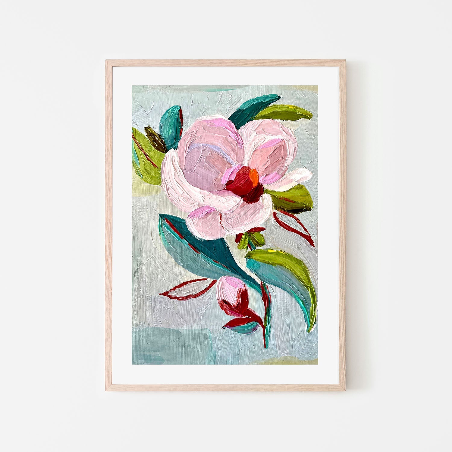 wall-art-print-canvas-poster-framed-Wild Bloomon Grey , By Kelly Angelovic-6
