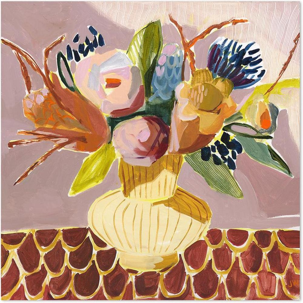 wall-art-print-canvas-poster-framed-Wild Flowers-by-Jenny Westenhofer Art-Gioia Wall Art