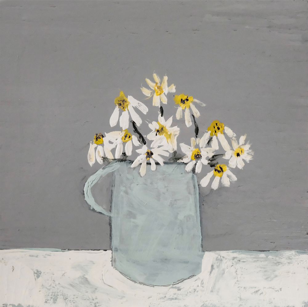 wall-art-print-canvas-poster-framed-Wild Flowers , By Louise O'hara-1