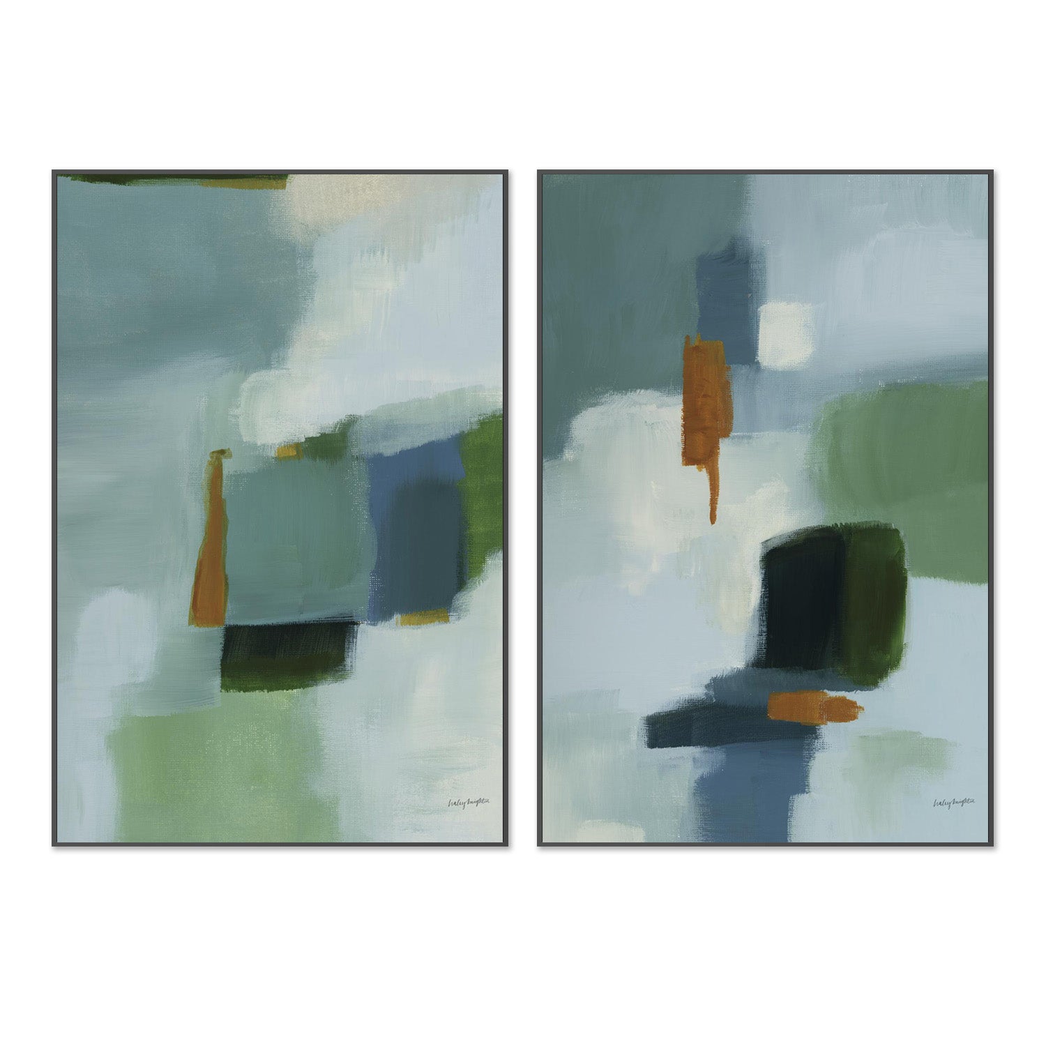 wall-art-print-canvas-poster-framed-Wild Moment, Style A & B, Set Of 2-3
