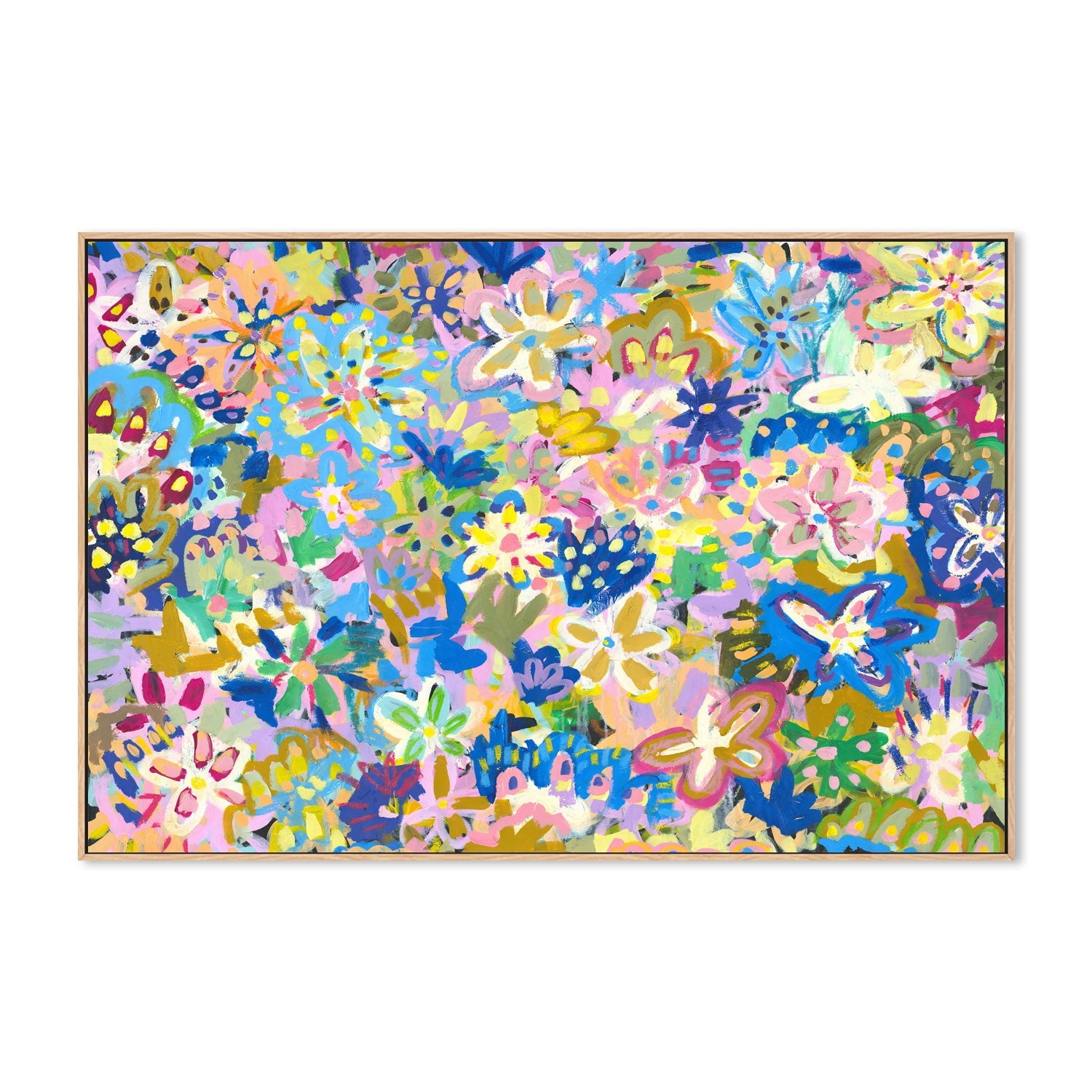 wall-art-print-canvas-poster-framed-Wildflower Heart , By Victoria Corcoran-4