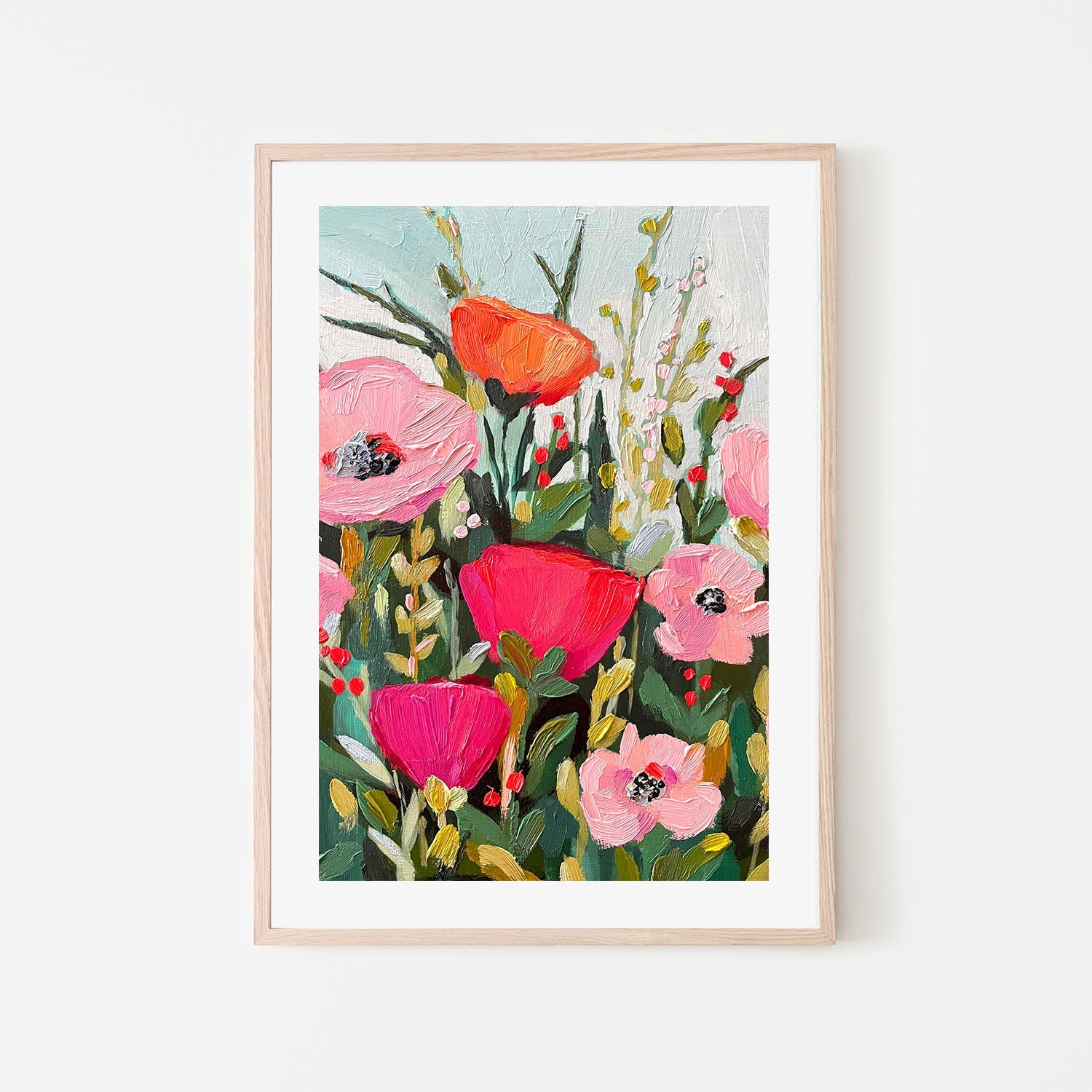 wall-art-print-canvas-poster-framed-Wildflowers In The Mist , By Kelly Angelovic-6