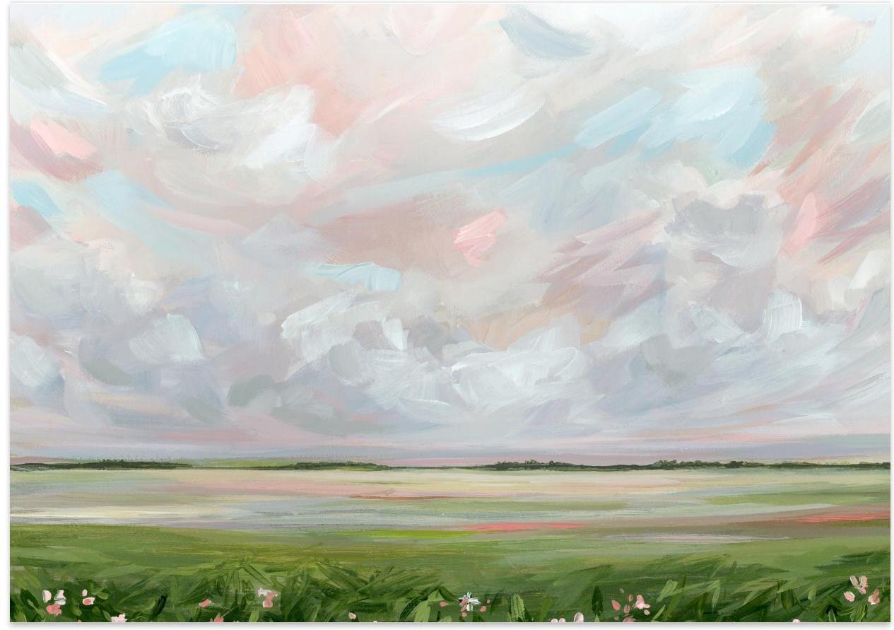 wall-art-print-canvas-poster-framed-Wind & Wildflowers , By Nicole Walsh-1