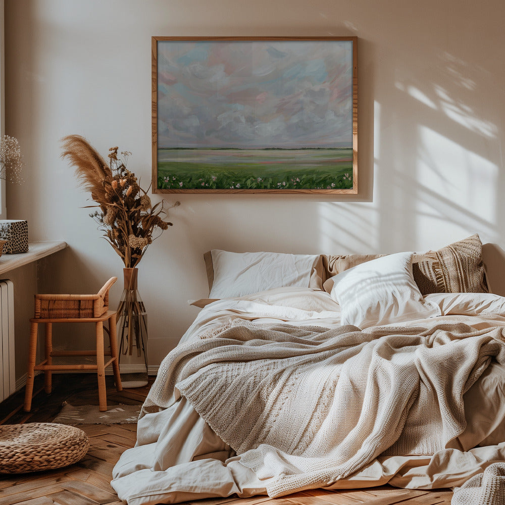 wall-art-print-canvas-poster-framed-Wind & Wildflowers , By Nicole Walsh-6