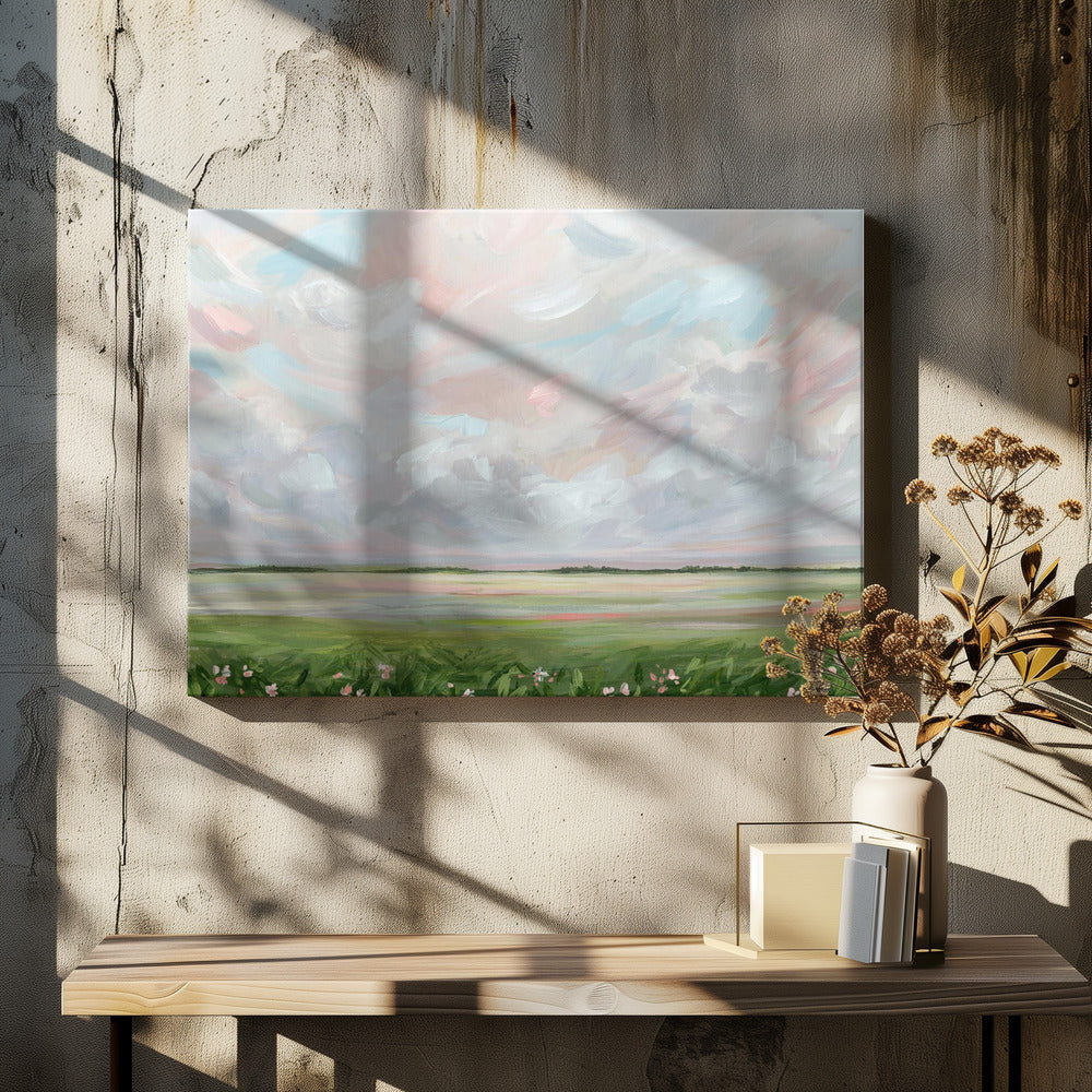 wall-art-print-canvas-poster-framed-Wind & Wildflowers , By Nicole Walsh-7