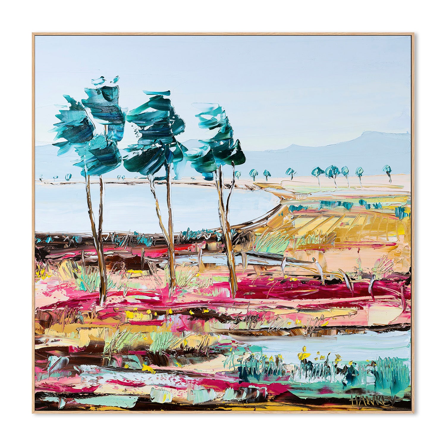 wall-art-print-canvas-poster-framed-Windswept Pastures-4