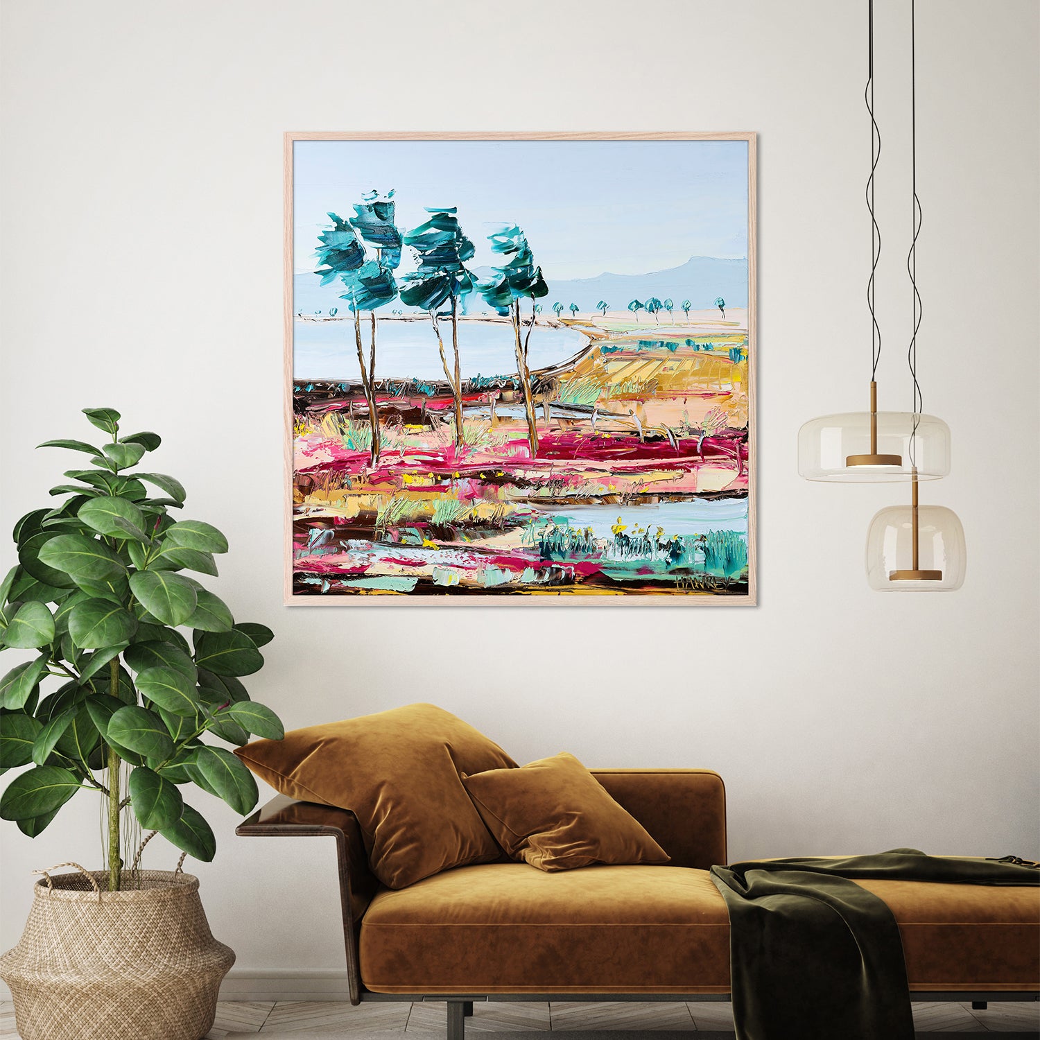 wall-art-print-canvas-poster-framed-Windswept Pastures-8