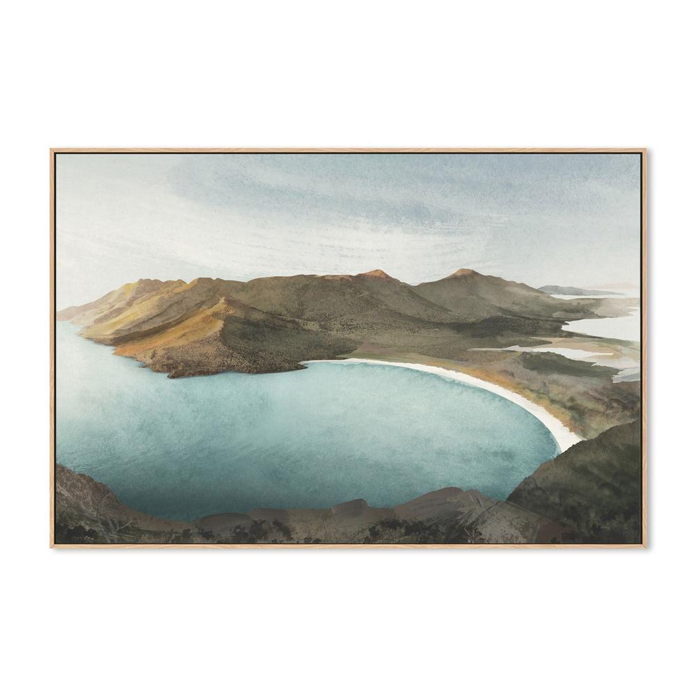 wall-art-print-canvas-poster-framed-Wineglass Bay Sunrise Tasmania , By Dear Musketeer Studio-GIOIA-WALL-ART
