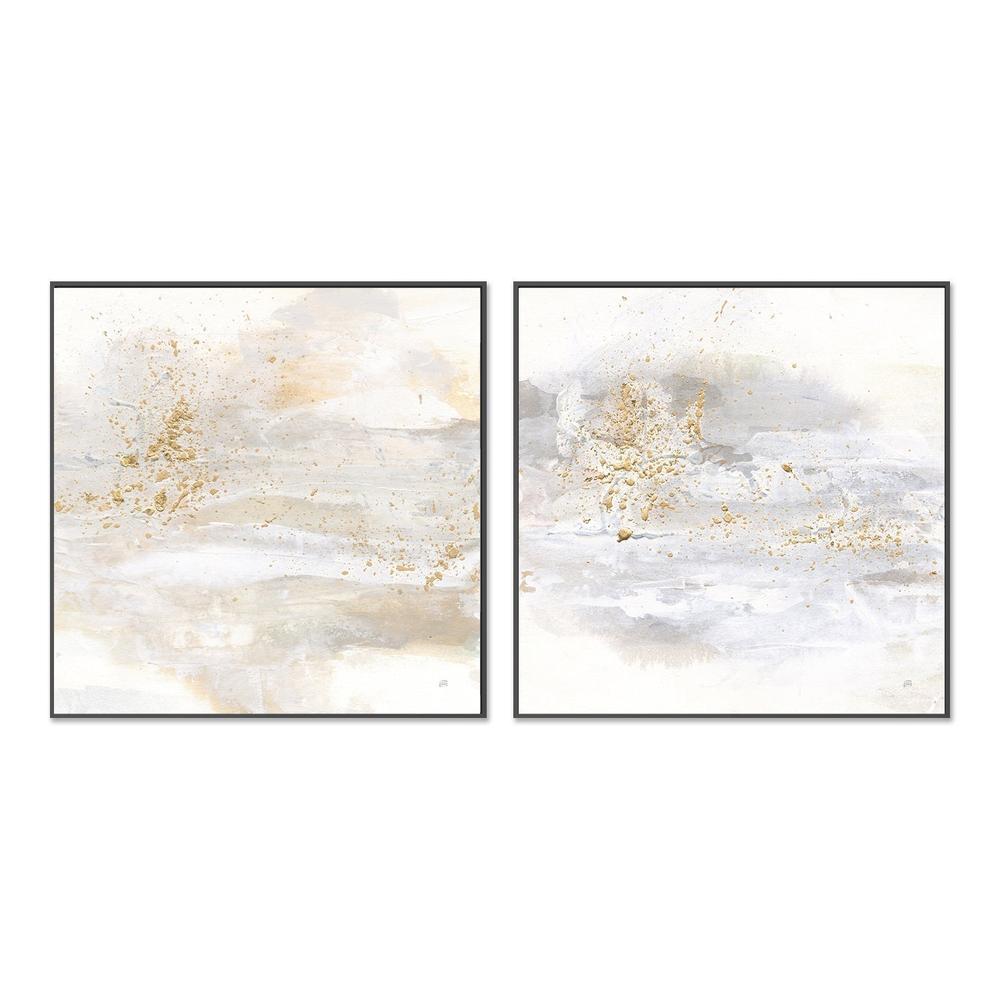 wall-art-print-canvas-poster-framed-Winter Gold, Set of 2-by-Chris Paschke-Gioia Wall Art