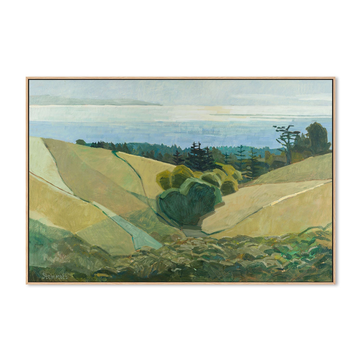 wall-art-print-canvas-poster-framed-Winter Light , By Liana Steinmetz-4