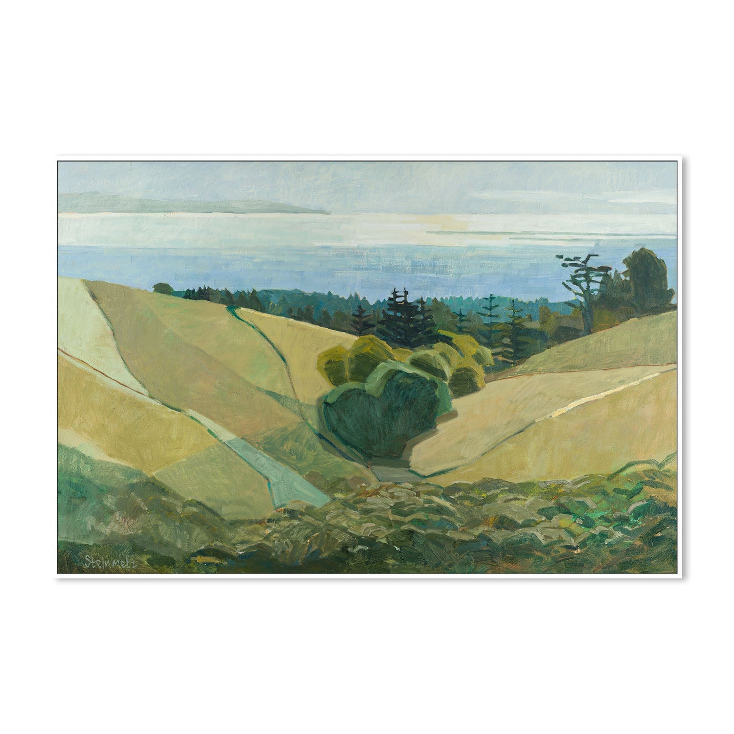 wall-art-print-canvas-poster-framed-Winter Light , By Liana Steinmetz-5