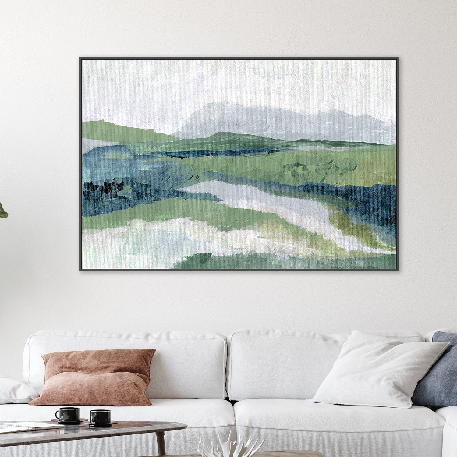 wall-art-print-canvas-poster-framed-Winter View Landscape , By Nikita Jariwala-2