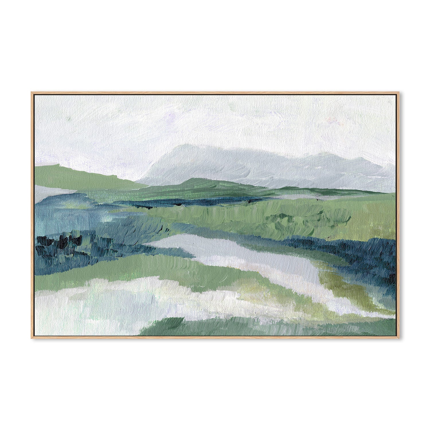 wall-art-print-canvas-poster-framed-Winter View Landscape , By Nikita Jariwala-4