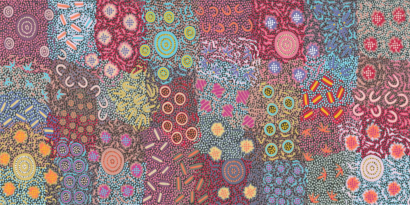 wall-art-print-canvas-poster-framed-My Grandmothers Country , By Azeza Possum-GIOIA-WALL-ART