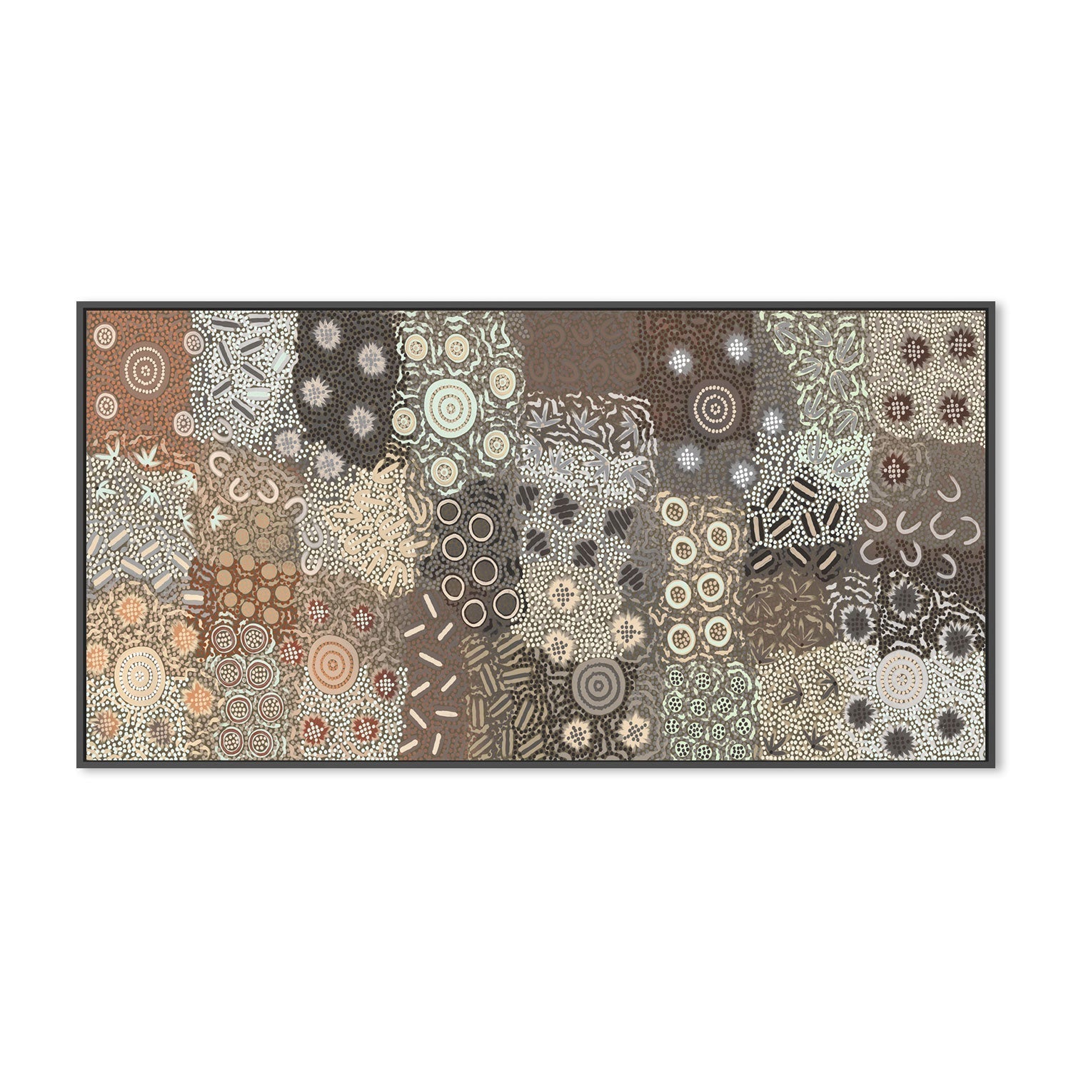 wall-art-print-canvas-poster-framed-Women's Love Story, Warm Earthy Tone , By Azeza Possum-3