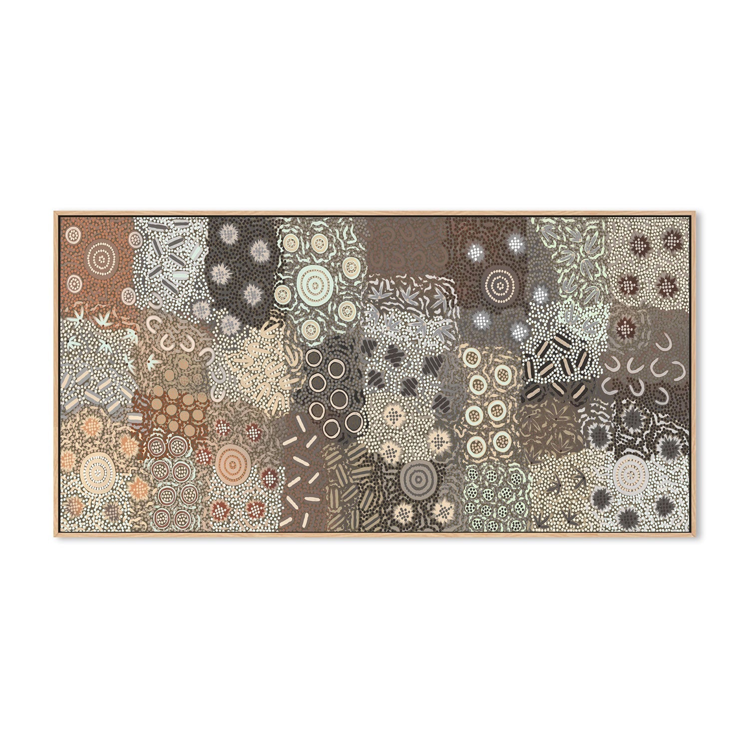 wall-art-print-canvas-poster-framed-Women's Love Story, Warm Earthy Tone , By Azeza Possum-4