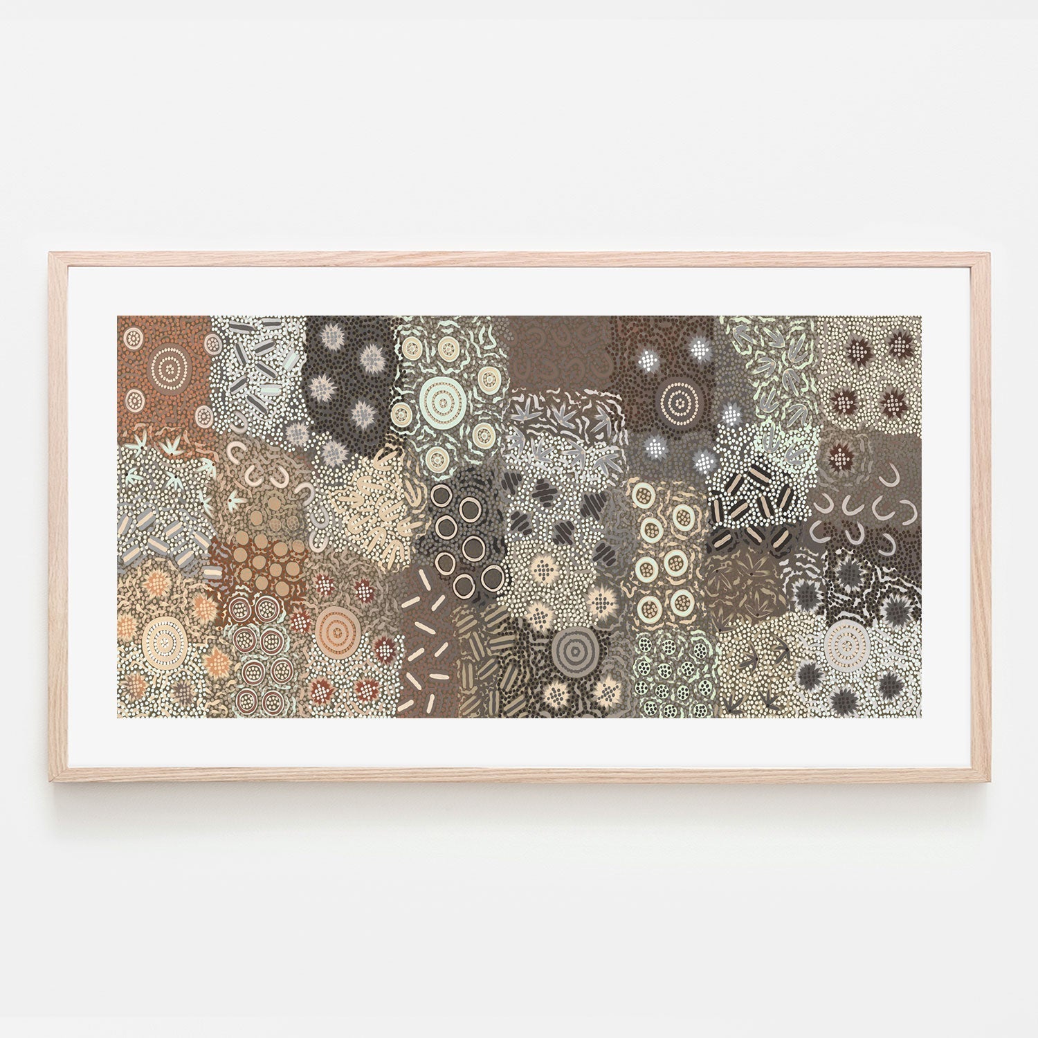 wall-art-print-canvas-poster-framed-Women's Love Story, Warm Earthy Tone , By Azeza Possum-6