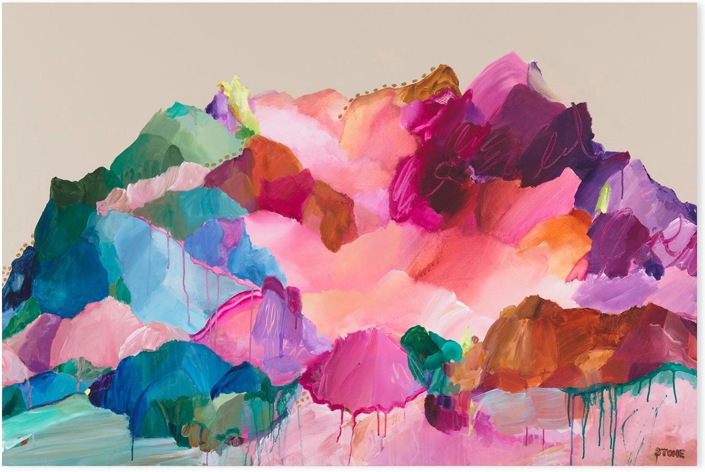 wall-art-print-canvas-poster-framed-Wonderland, Style D , By Belinda Stone-GIOIA-WALL-ART