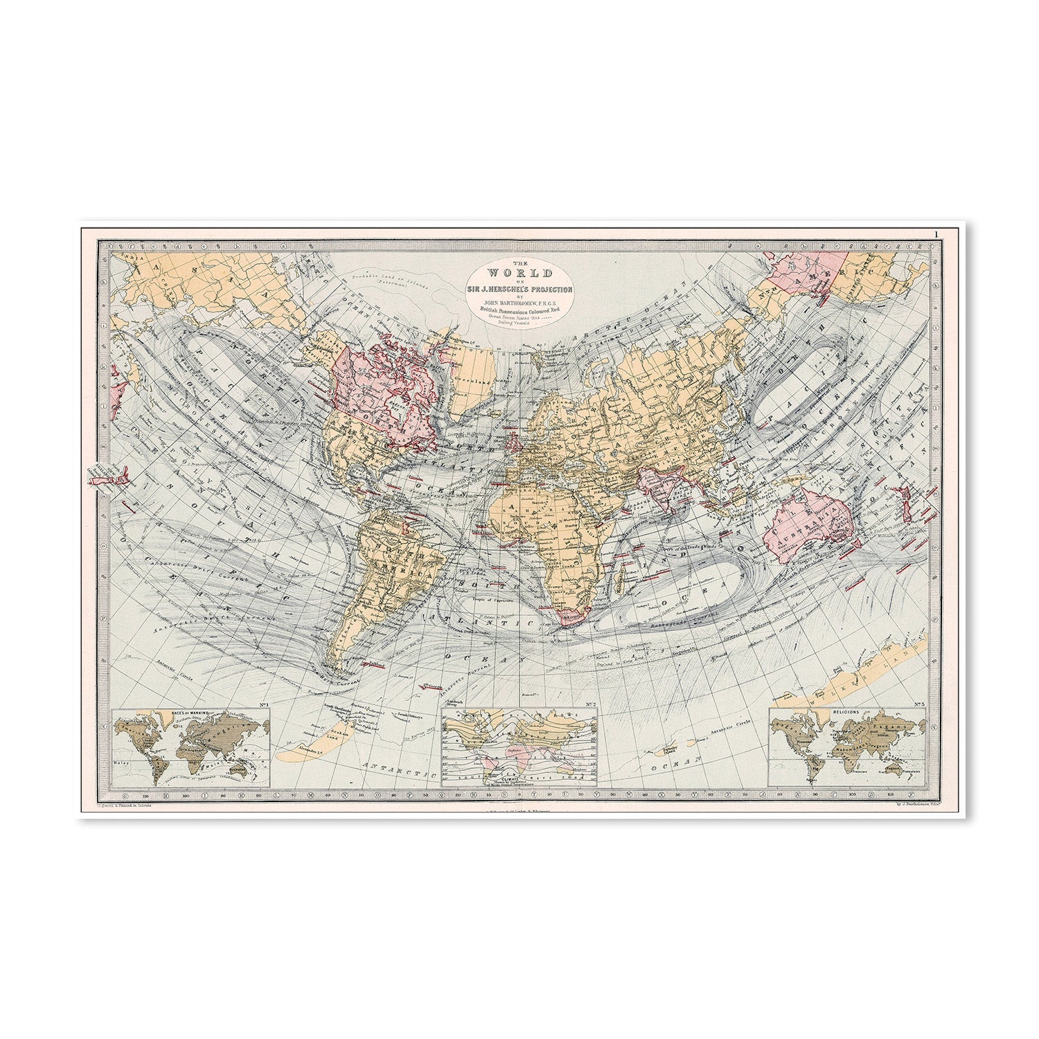 wall-art-print-canvas-poster-framed-World Map , By Adam Shaw-5