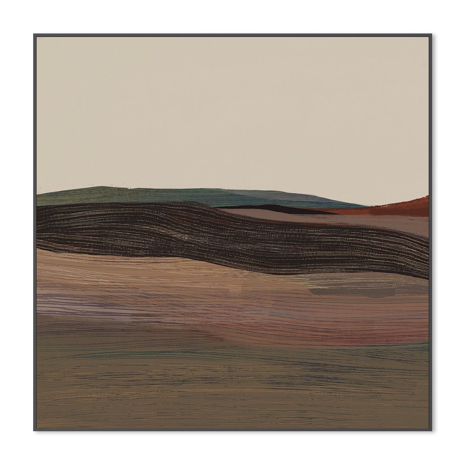 wall-art-print-canvas-poster-framed-Woven Plain, Style A-3