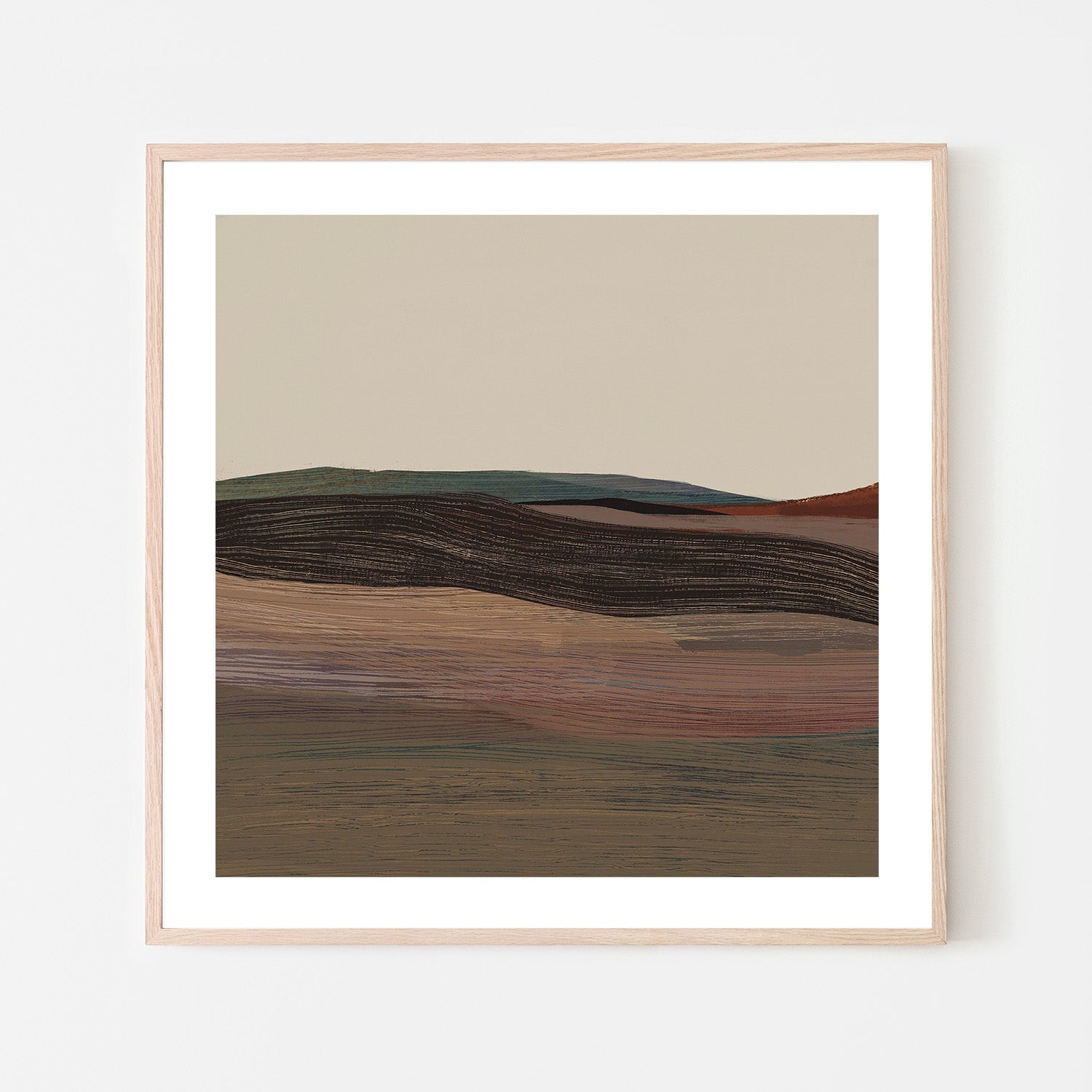 wall-art-print-canvas-poster-framed-Woven Plain, Style A-6