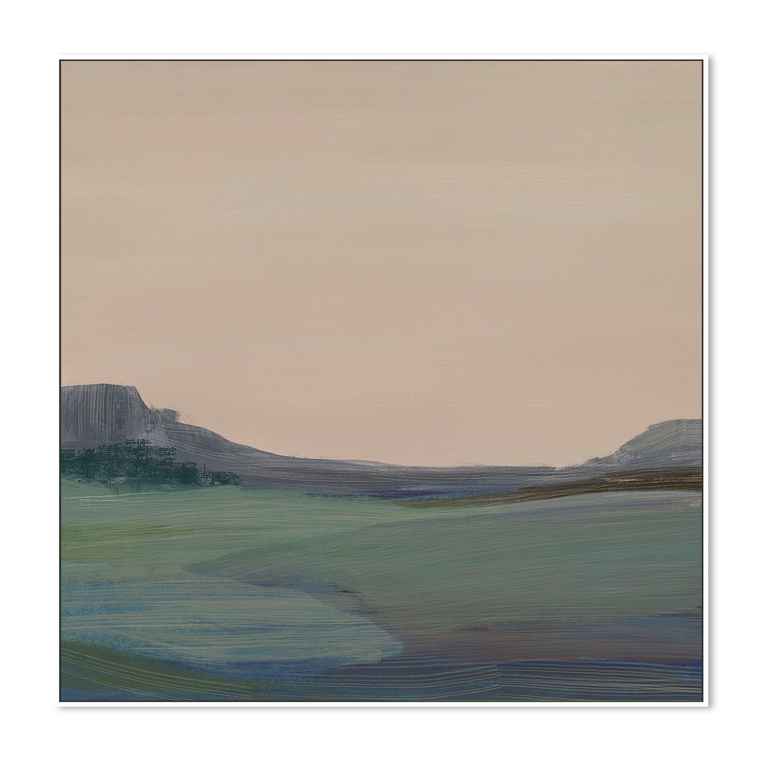 wall-art-print-canvas-poster-framed-Woven Plain, Style C-5