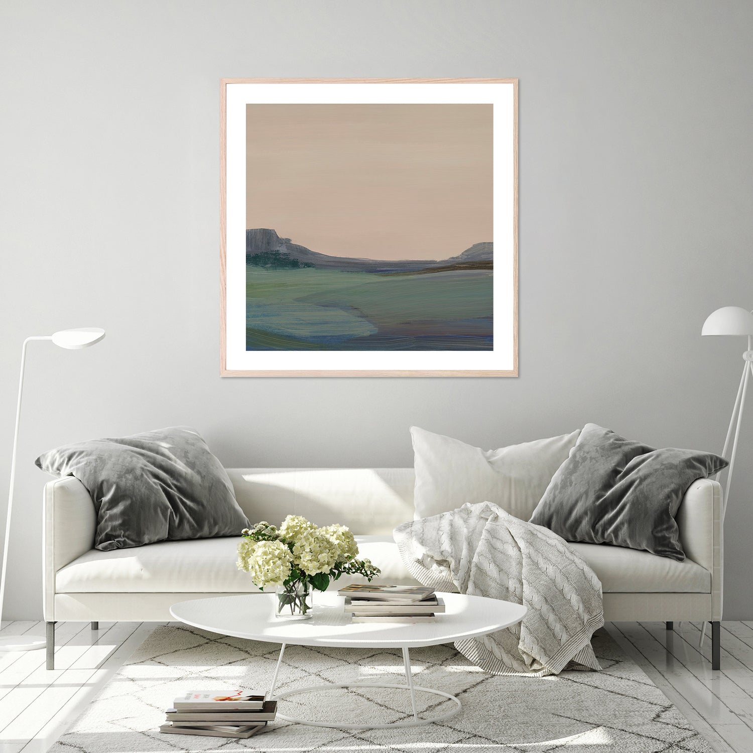 wall-art-print-canvas-poster-framed-Woven Plain, Style C-9