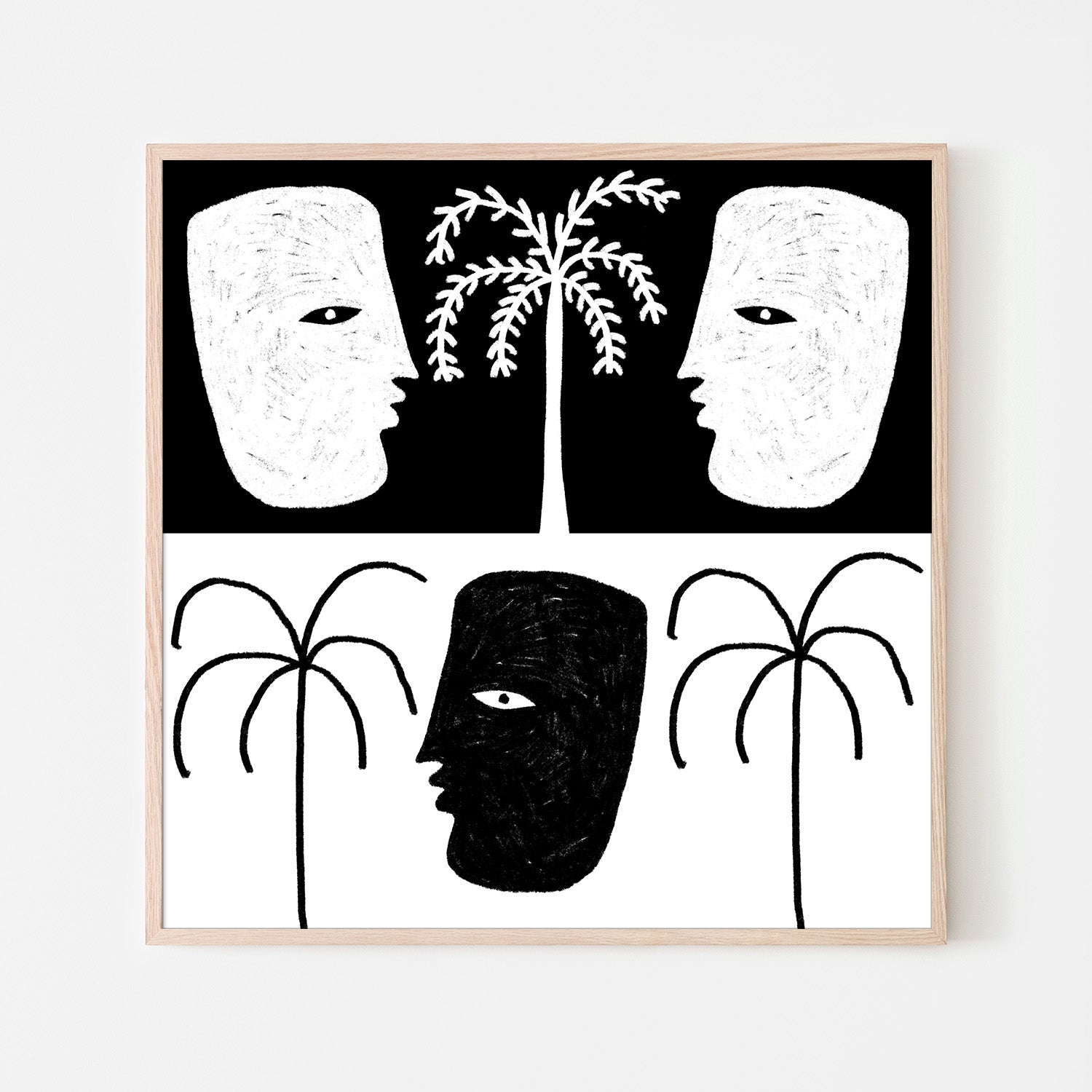 wall-art-print-canvas-poster-framed-Yearning, Style A-6