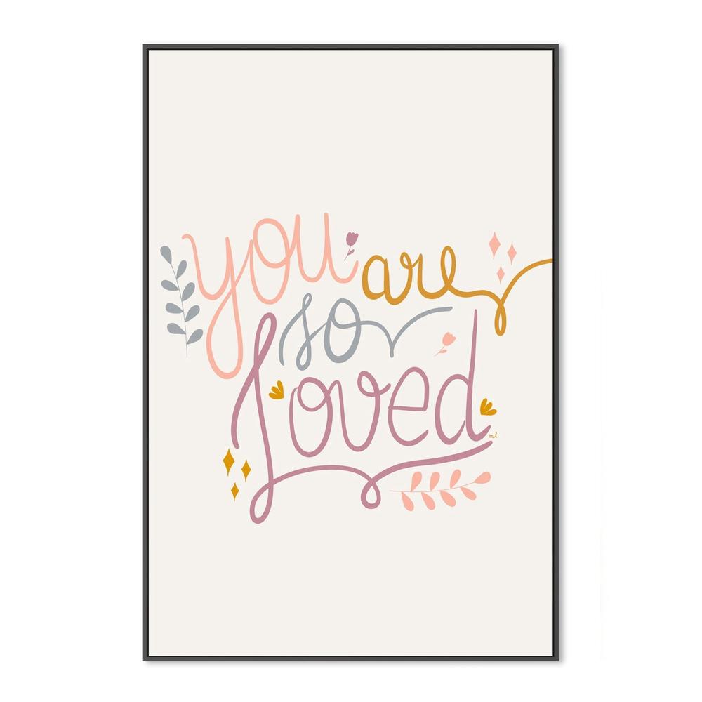 wall-art-print-canvas-poster-framed-You Are So Loved, Style B , By Menina Lisboa-3
