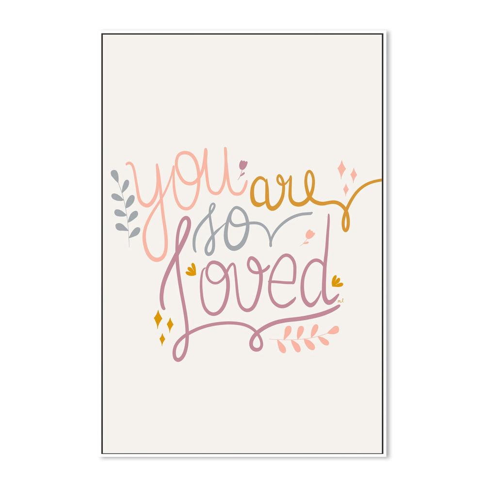 wall-art-print-canvas-poster-framed-You Are So Loved, Style B , By Menina Lisboa-5