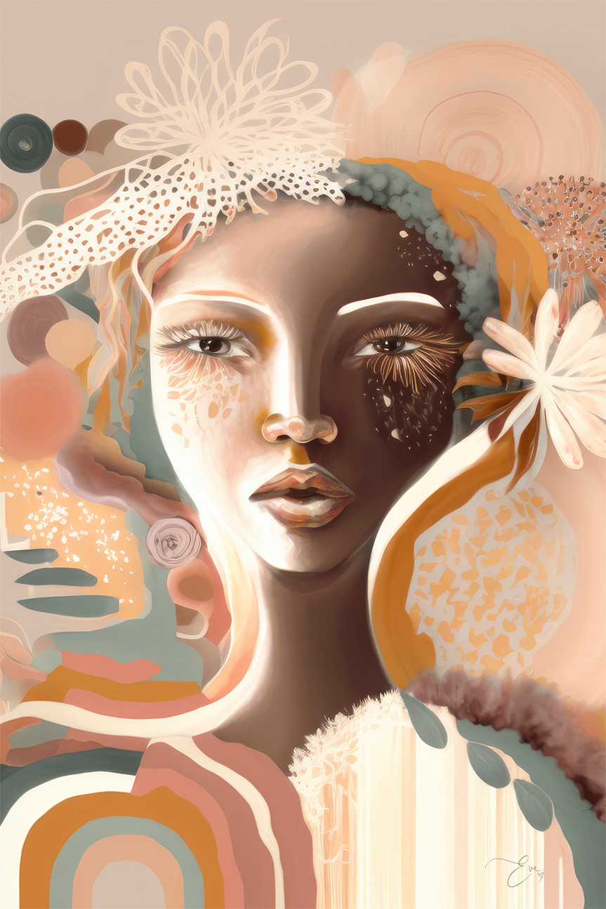 wall-art-print-canvas-poster-framed-Zola , By Bella Eve-1