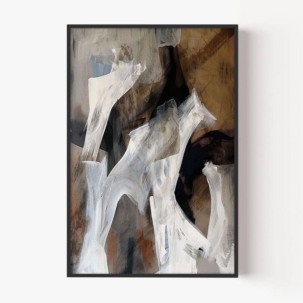 Waves of Time, Style A-by-Gioia Template-wall-art-print-canvas-poster-framed-Gioia